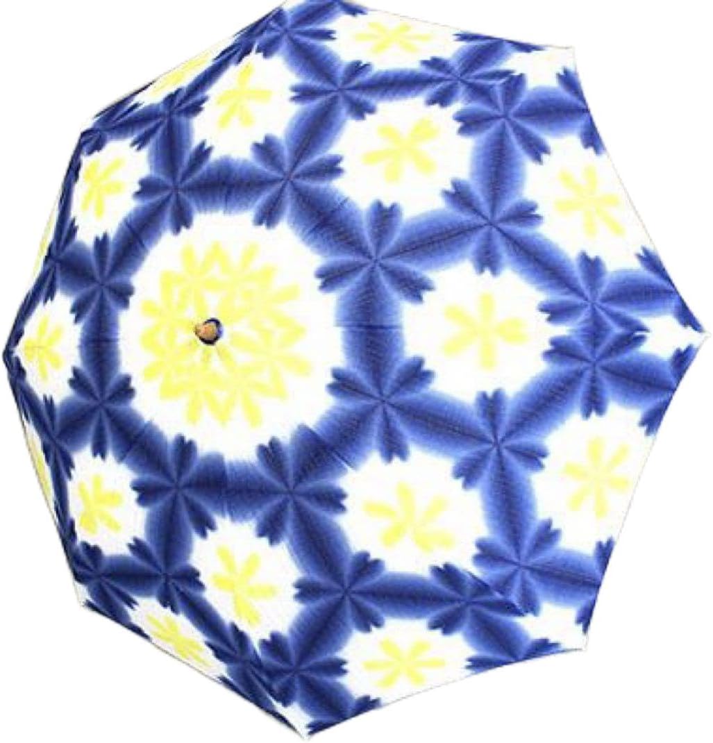 無地振袖 七宝つなぎ 紋意匠 シンプル 青系 身丈167cm 撥水加工済